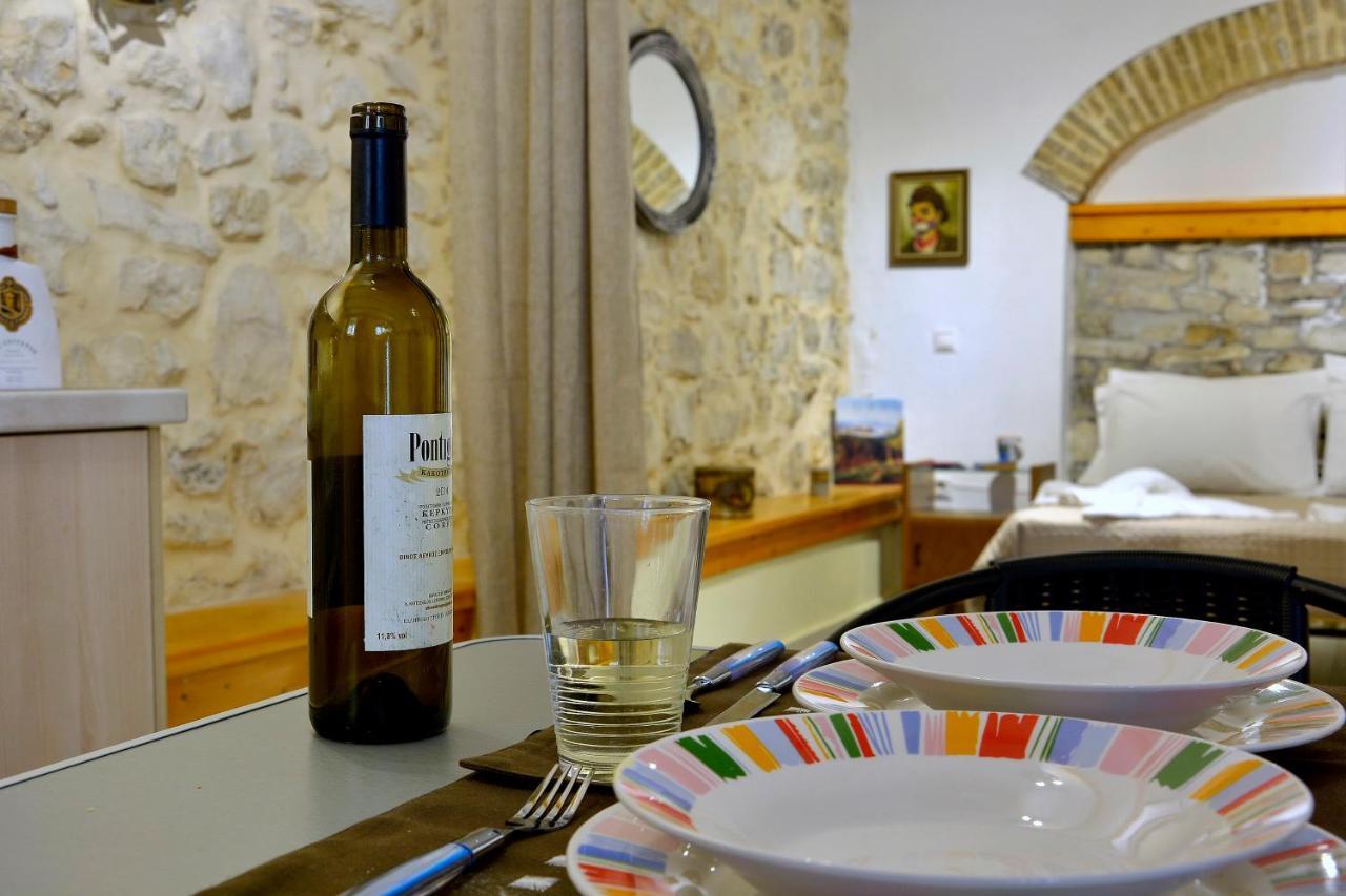 Studio in Corfu town Esterno foto